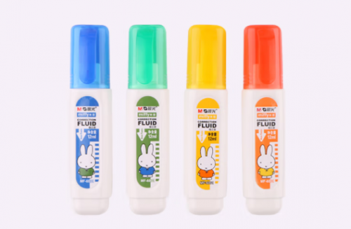 晨光 MF6001 修正液 修正改错液 涂改液 米菲修正液 12ml 涂改液 (单位：只) 混色
