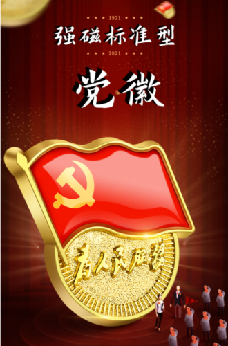 党徽 强磁党徽 双面强磁党徽 10个起售  其他款式咨询客服
