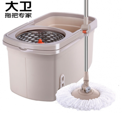 大卫 D6旋转拖把桶甩干拖布桶双驱动免手洗